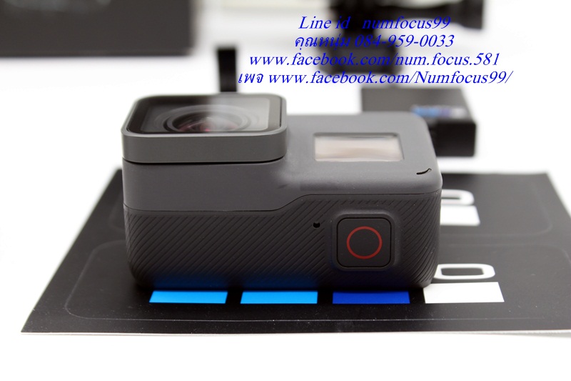 กล้อง GoPro HeRo 6 black สภาพสวย ใช้งานปกติ อดีตประกันศูนย์ อุปกรณ์ยกกล่อง